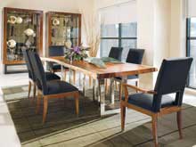 Century公司设计师William Faber的米兰餐用家具系列